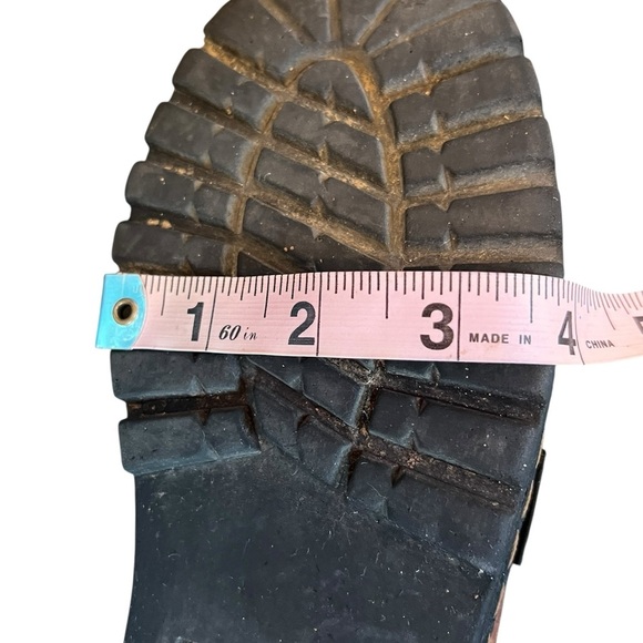 Justin LO991 Chip Brown Leather Lace-Up Moc Toe Chukka Boots Women US 8 medium - Picture 15 of 15